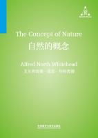 自然的概念 The Concept of Nature